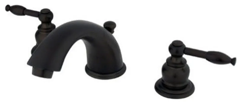 Water Saving Knight Widespread Lavatory Faucet, Oil Rubbed Bronze
