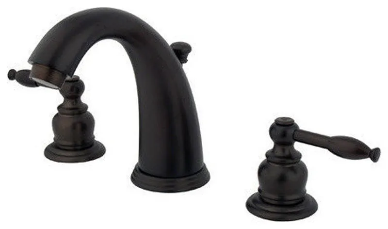 Water Saving Knight Widespread Lavatory Faucet, Oil Rubbed Bronze