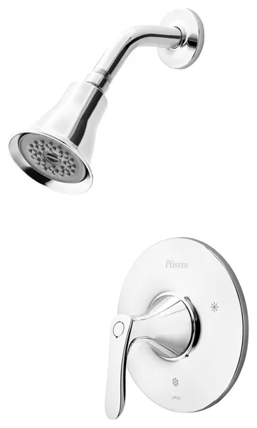 Weller 1-Handle Shower Only Trim Kit, Polished Chrome