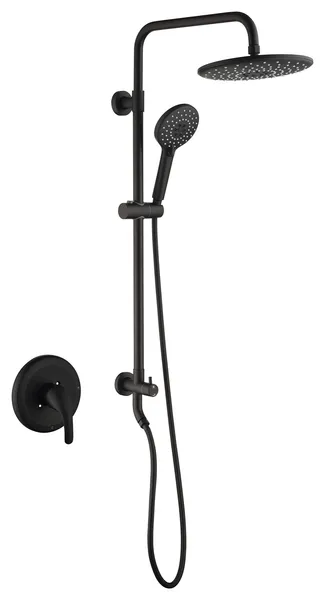 Wellfor Shower System, 10" Showerhead and Hand Shower
