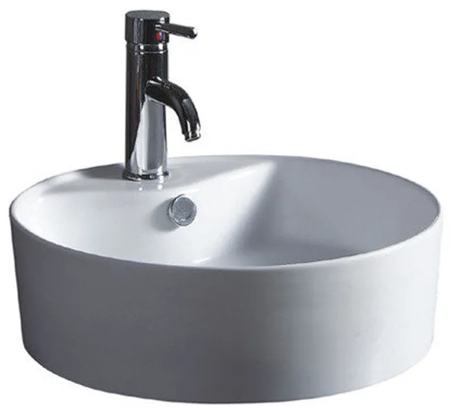 Wells Sinkware 1818 Ceramic Lavatory White