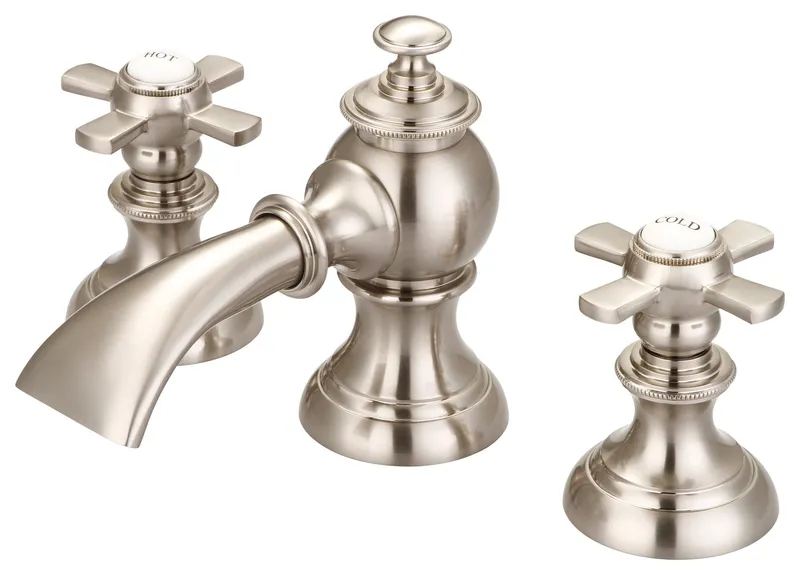 Widespread Lavatory F2-0013 Faucets With Pop-Up Drain