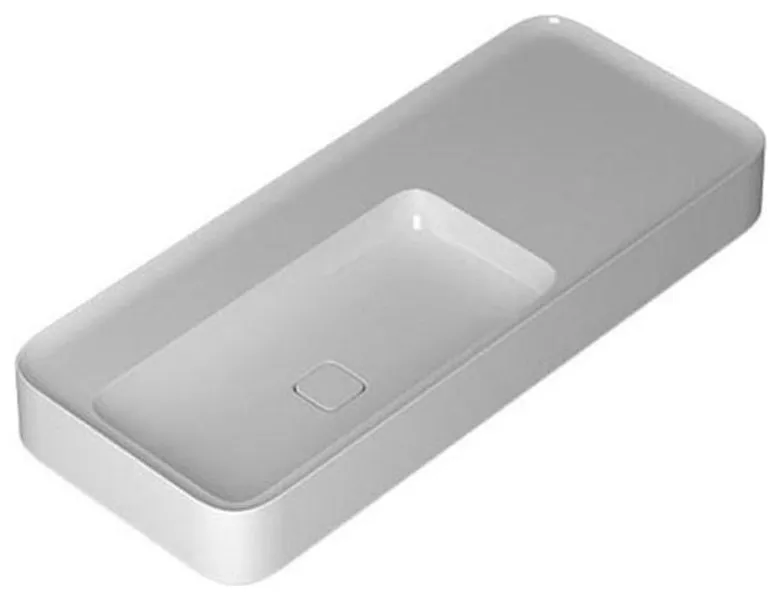 WS Bath Collections Cameo 120.50.00 Cameo 47-3/16" Rectangular - Glossy White