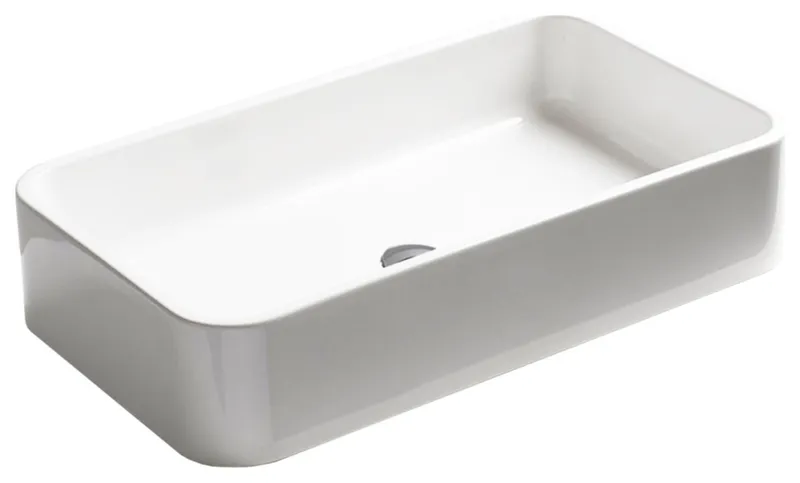 WS Bath Collections Cosa 80C - 86310 Cosa 31-1/2" Rectangular - Gloss White