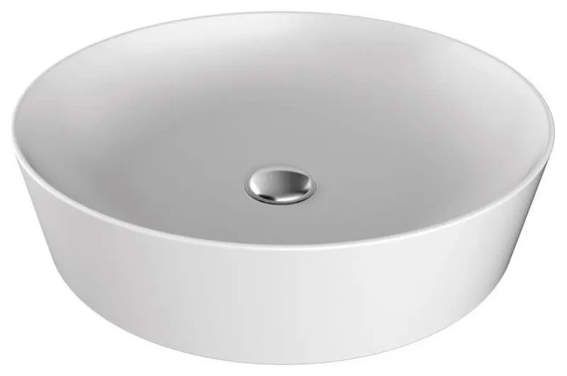 WS Bath Collections Ultra UL 145 Ultra 17-11/16" Round Ceramic - Gloss White