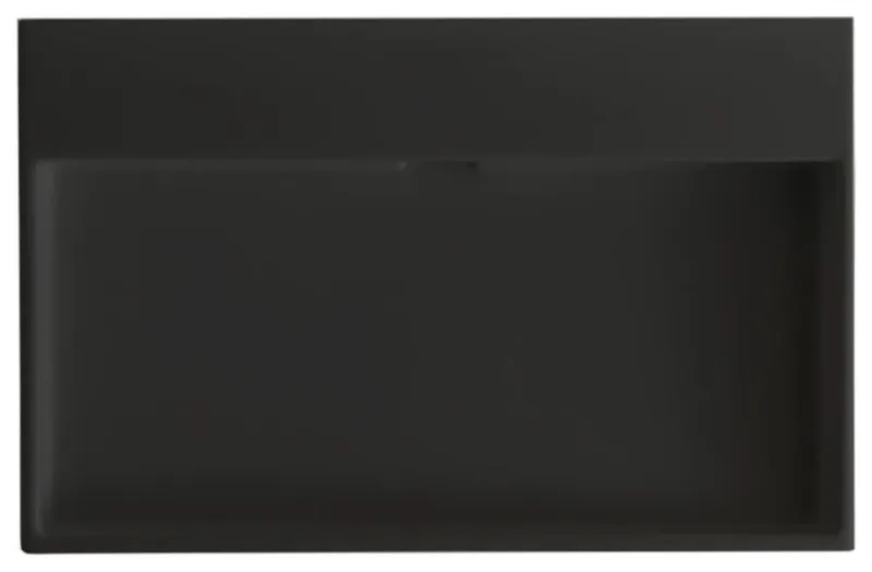 WS Bath Collections Urban 70.00 Urban 27-13/16" Rectangular - Matte Black