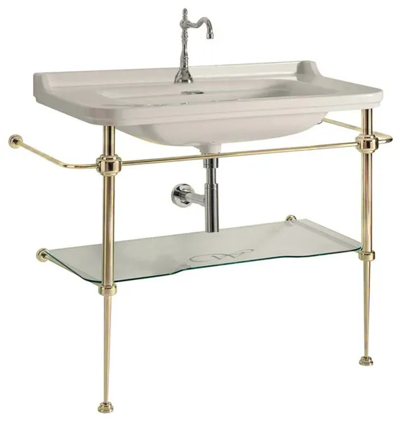 WS Bath Collections Waldorf 4144K2.01+9203K2 Waldorf 47-3/16" - Glossy White /